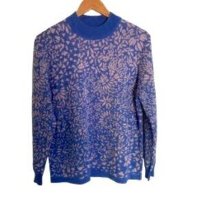 Camela Woolmark Blend Pink & Blue Sweater 44